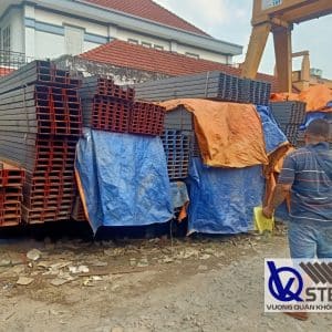 Bảo quản sắt thép hình I VinaOne đúng cách để bảo đảm chất lượng thép luôn tốt nhất