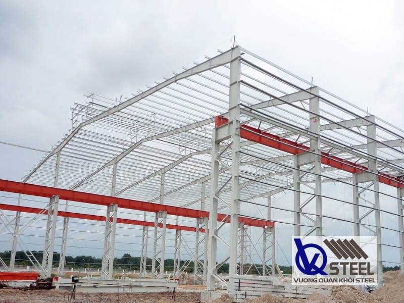 Sắt hình I Trung Quốc dùng làm khung thép xây dựng nhà kho, nhà xưởng