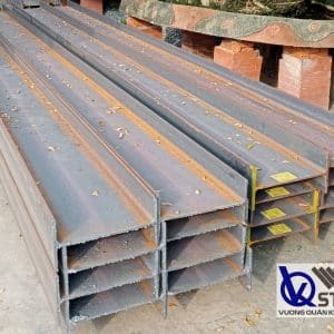 Sắt hình H Trung Quốc đen có độ cứng cao, chịu lực tốt, bền chắc