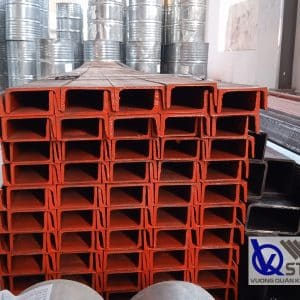 Sắt thép hình U Thái Lan