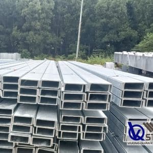 Thép U Trung Quốc mạ kẽm nhúng nóng chống ăn mòn cao, tuổi thọ có thể lên đến 70 năm