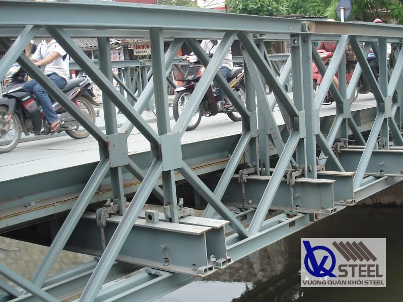 Sắt thép hình U Trung Quốc sử dụng để làm kết cấu nhịp cầu thép