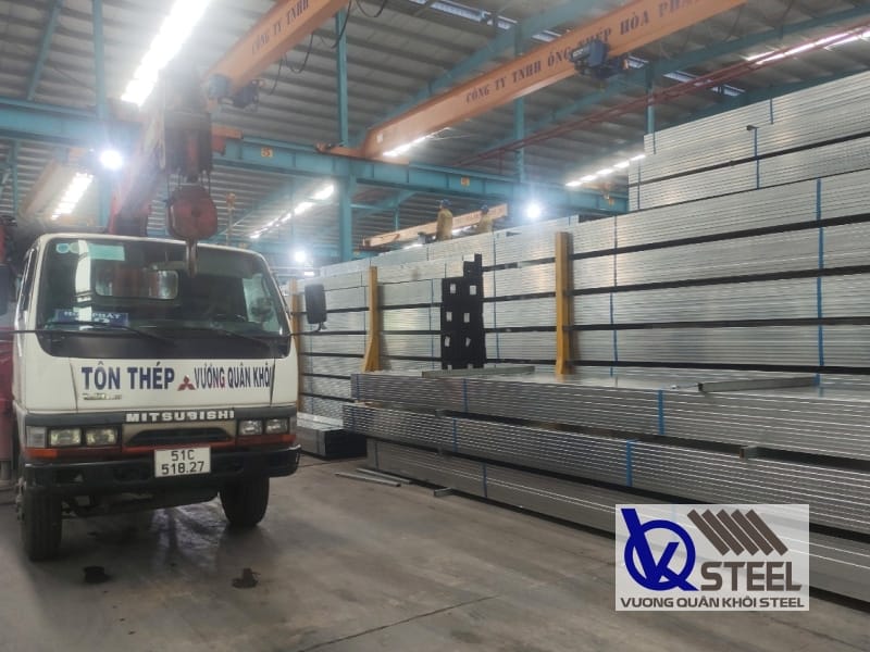 Đại lý Vương Quân Khôi phân phối thép hộp Hòa Phát chính hãng, chất lượng