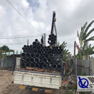 VQK vận chuyển thép ống đúc phi 114