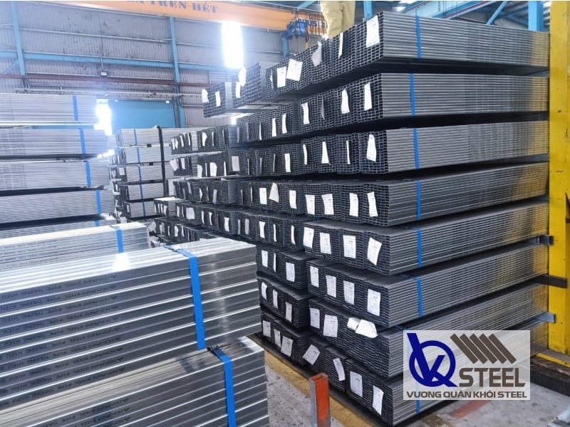 Thép hộp Nam Hưng được sản xuất tại nhà máy thép Nam Hưng, trang bị công nghệ, dây chuyền hiện đại