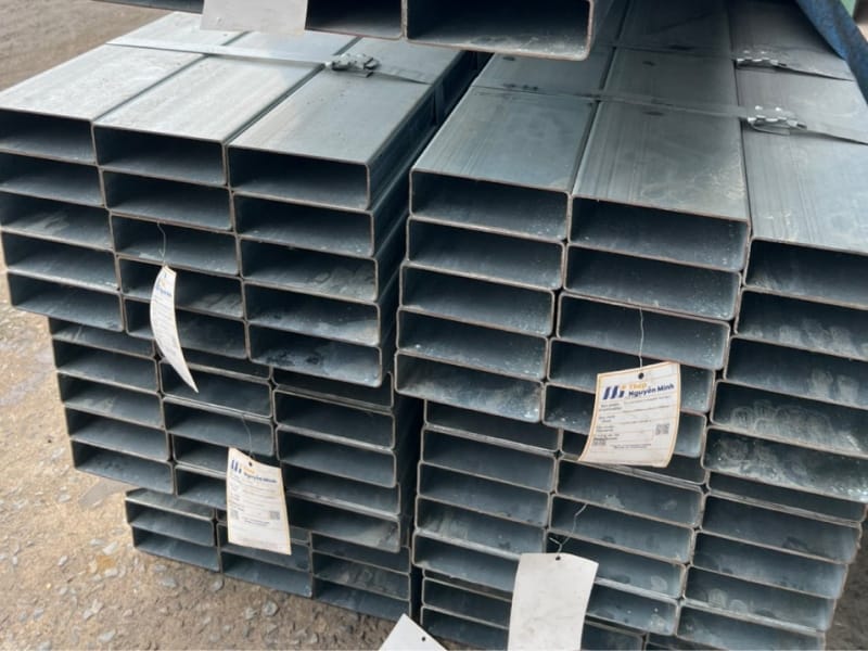 Thép hộp Nguyễn Minh bền chắc, cứng cáp, chịu lực tốt