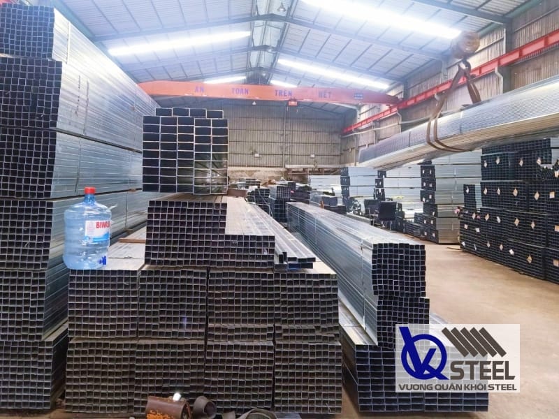 Thép hộp Sunco đa dạng quy cách, có độ bền cao, chịu lực tốt