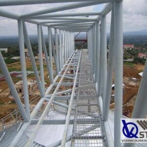 Chế tạo hệ thống trụ đỡ cho các công trình