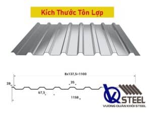 Tham khảo kích thước tôn lợp mái chuẩn nhất hiện nay - Liên hệ ngay CK 5%