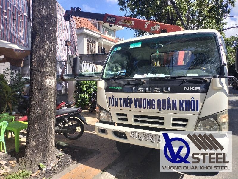 Mua tôn Hoa Sen và tôn Nam Kim uy tín tại Vương Quân Khôi