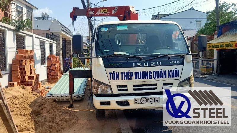 Mua tôn la phông giả gỗ chất lượng tại Vương Quân Khôi
