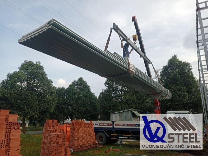 Mua tôn xi măng chất lượng cao tại Vương Quân Khôi