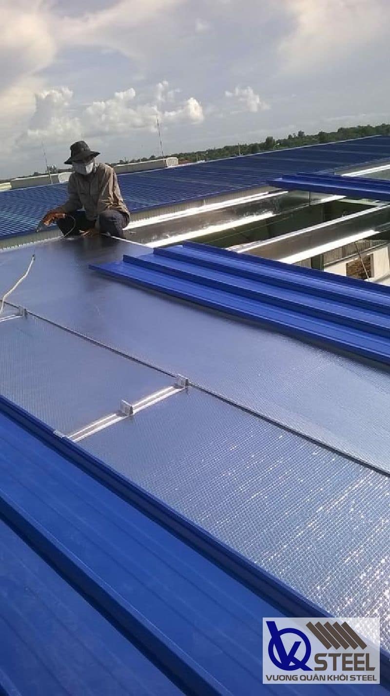 Quy cách quan trọng khi thi công tôn cliplock