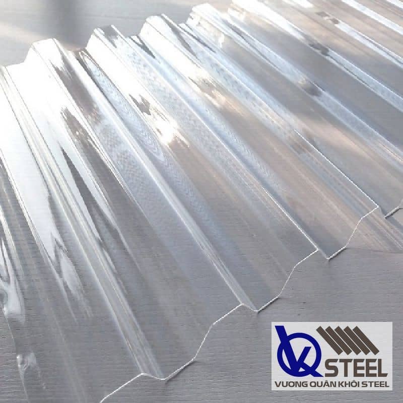 Quy cách sản xuất tôn nhựa 11 sóng vuông