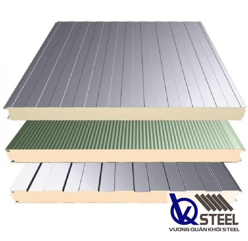 Quy cách vách tấm tôn xốp ngăn phòng