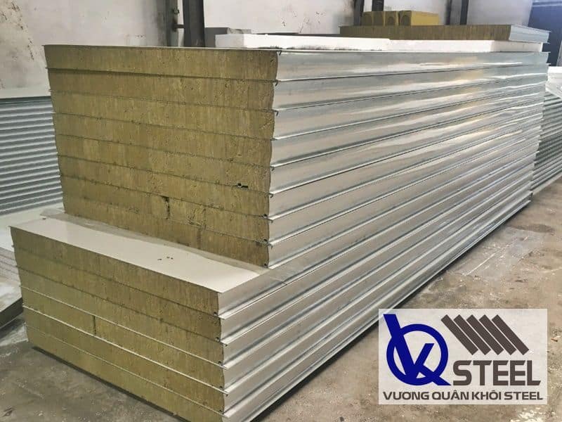 Tấm panel Rockwool mái