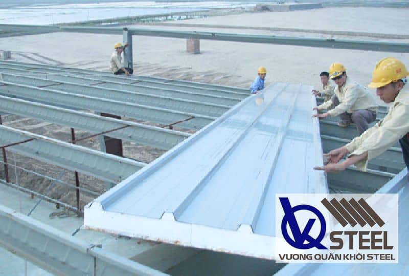 Thi công lợp nhà xưởng chống nóng