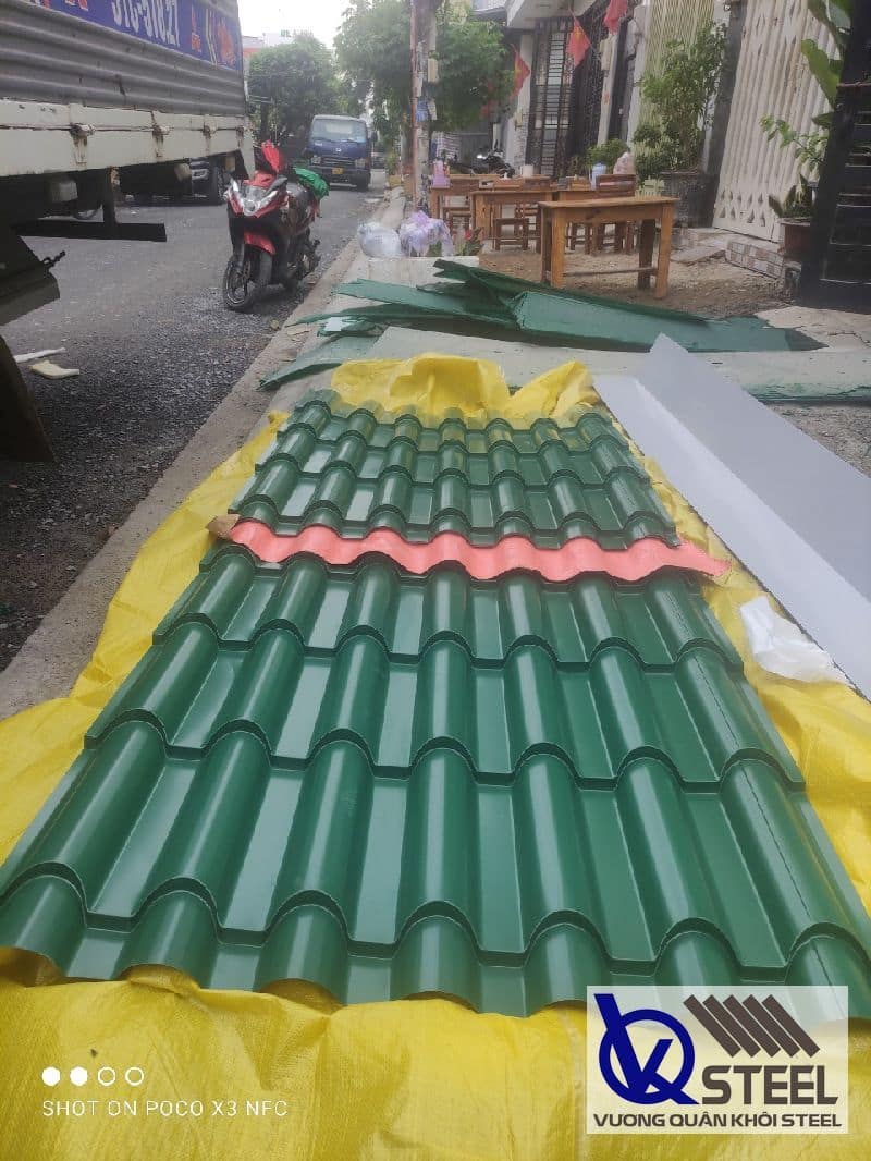 Tôn lợp mái 9 sóng