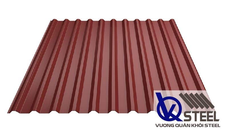 Tôn lạnh màu đỏ