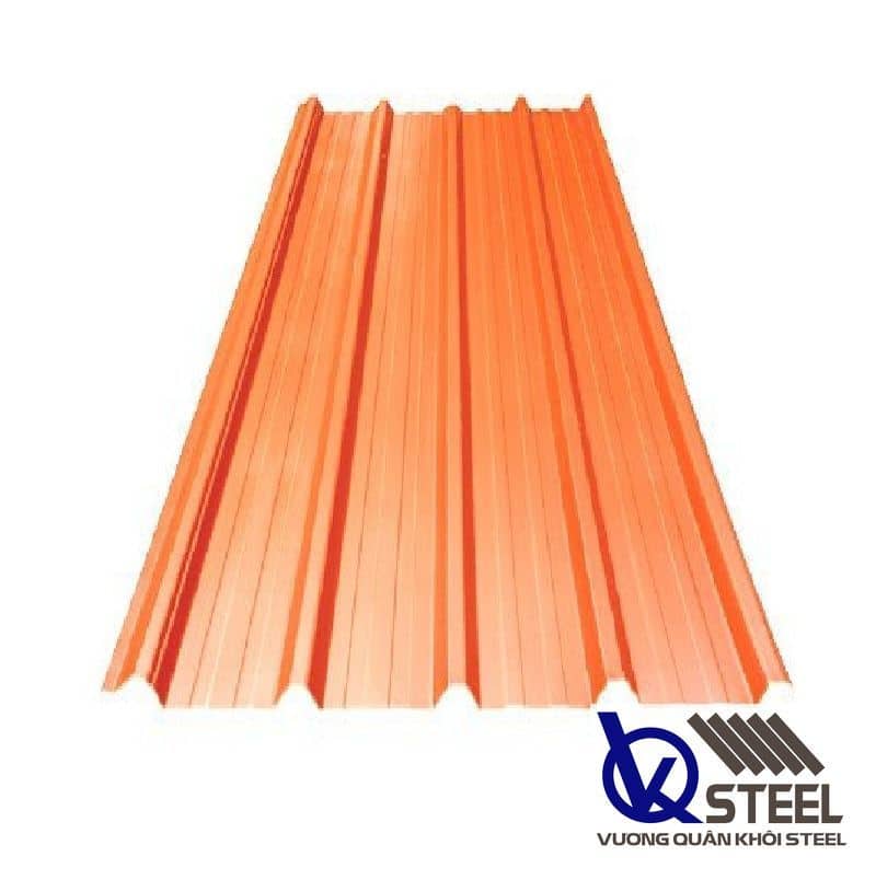 Tổng quan về tôn màu cam