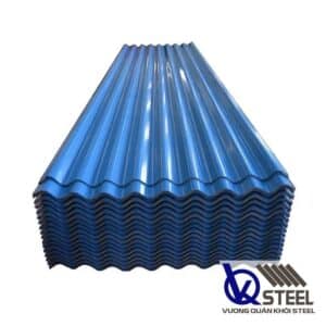 Bảng báo giá tôn màu xanh dương mới nhất hiện nay - Liên hệ ngay Ck 5%