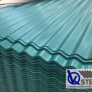 Cập nhật bảng giá tôn màu xanh ngọc mới nhất hiện nay - Liên hệ ngay Ck 5%