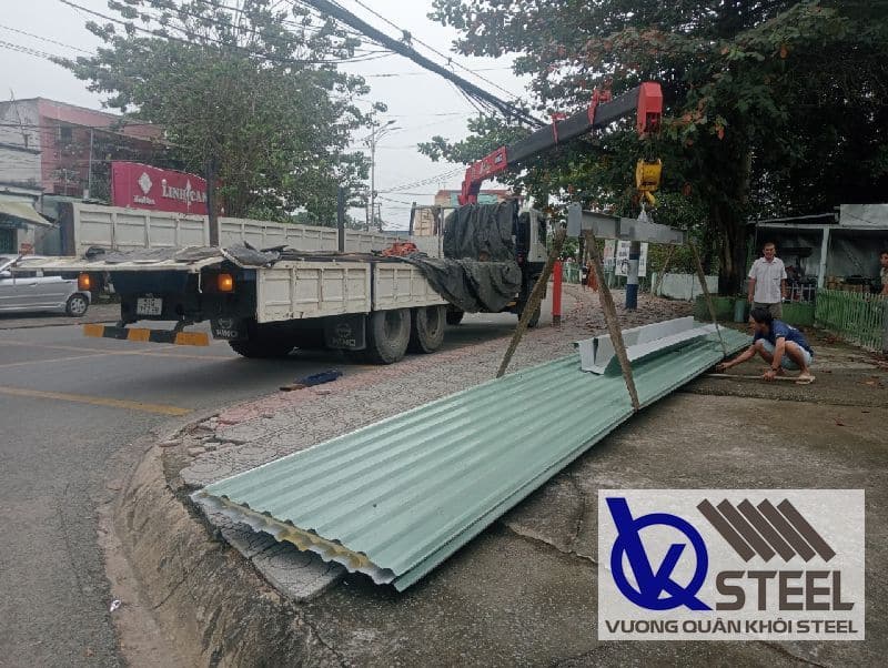 Tôn lợp mái 11 sóng