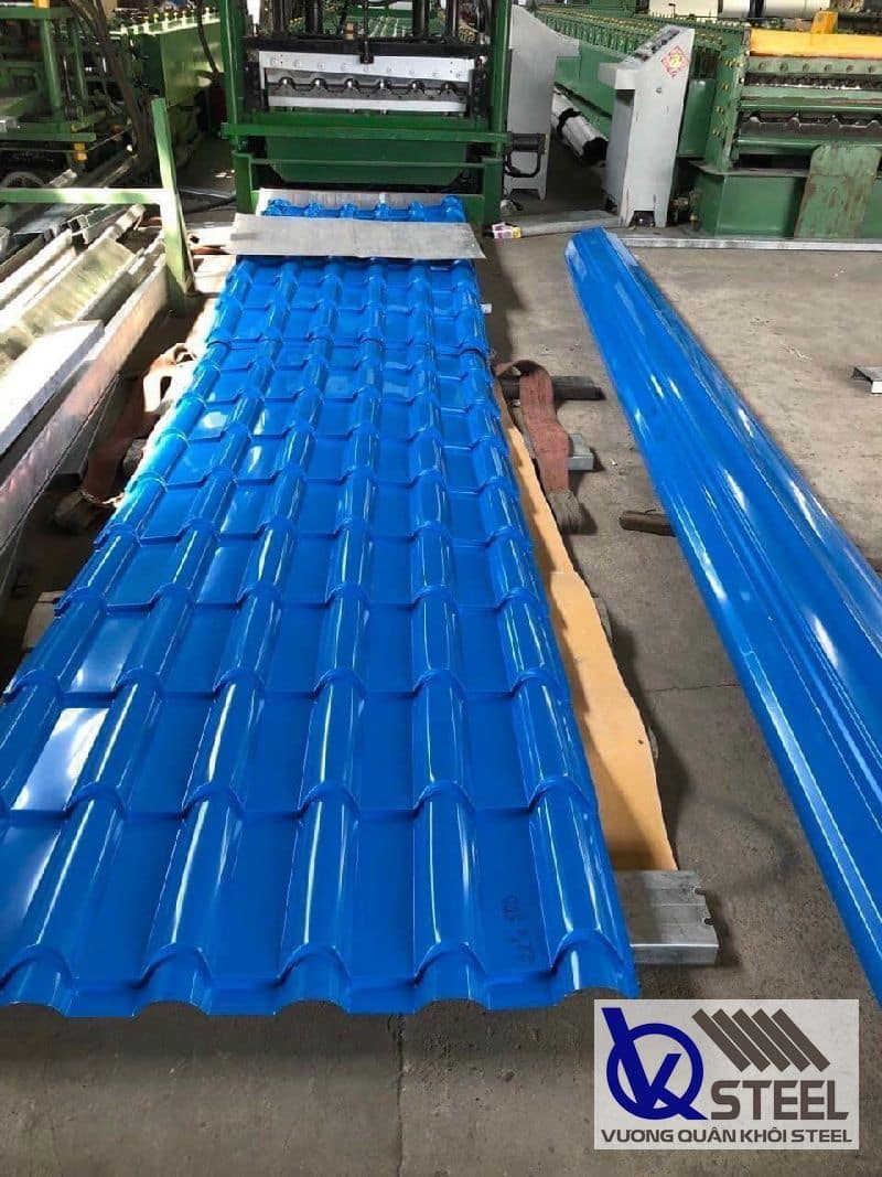 Ưu điểm của mái tôn giả ngói