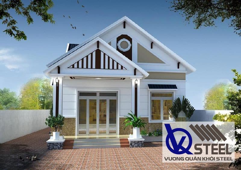 Nhà tôn lạnh, trần thạch cao mát mẻ hơn