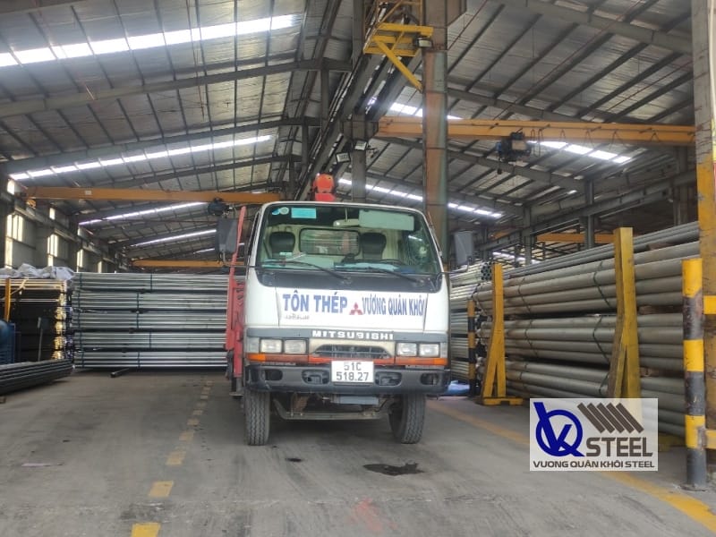 Đai lý ống kẽm Hoa Sen chính hãng Vương Quân Khôi, cam kết chất lượng, giá tốt