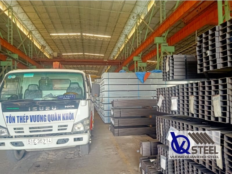 Đại lý thép hộp đen chính hãng, uy tín nhất Miền Nam - Vương Quân Khôi