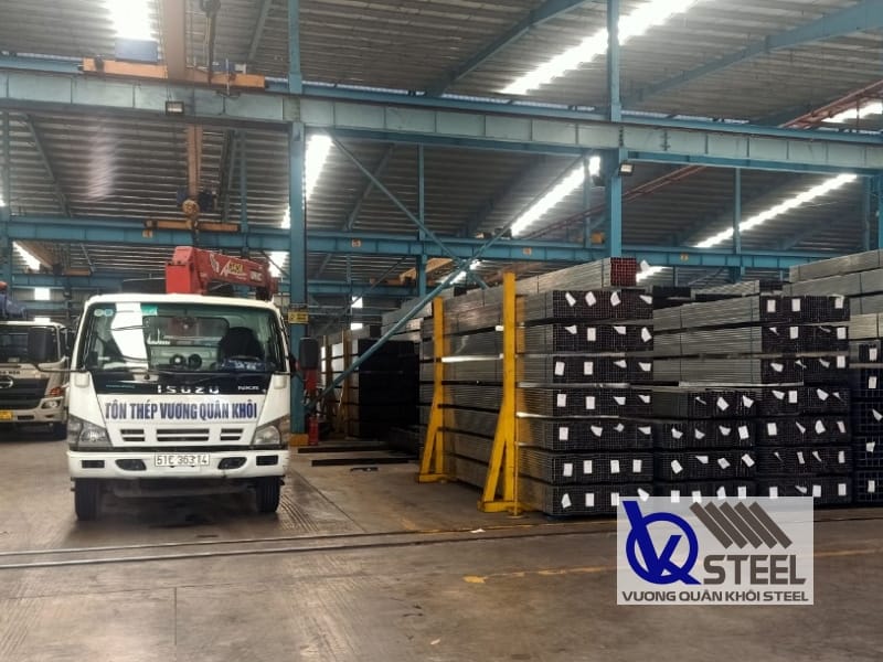 Đại lý thép hộp Vương Quân Khôi, cung cấp sắt hộp chính hãng, giá tốt