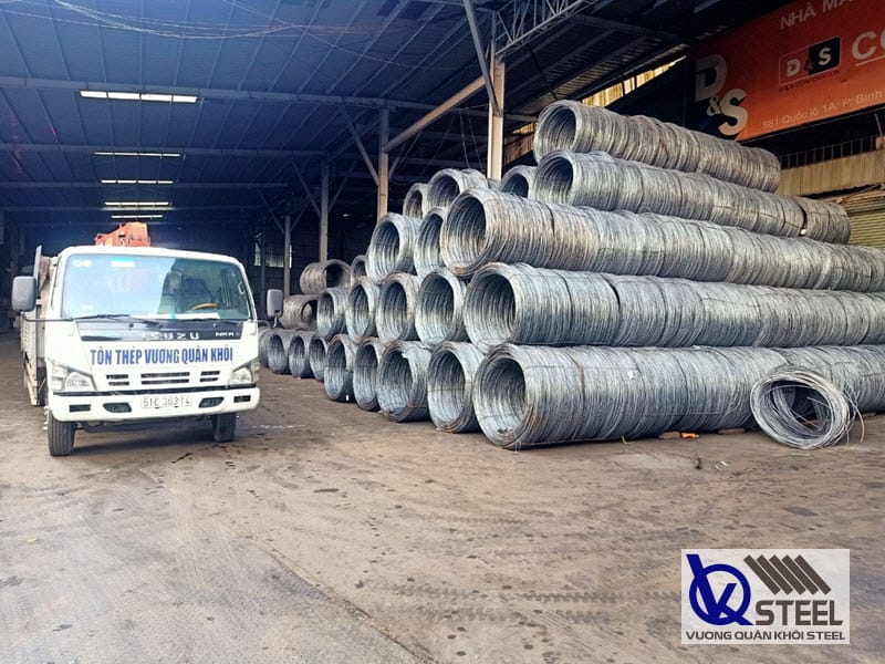 Vương Quân Khôi cung ứng thép Việt Nhật chính hãng, giá rẻ nhất thị trường