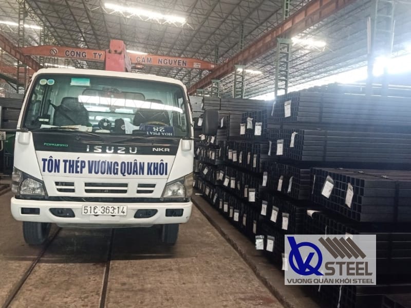 Đại lý Tôn Thép Vương Quân Khôi là địa chỉ cung cấp thép hộp vuông 35x35 uy tín số 1 tại Miền Nam
