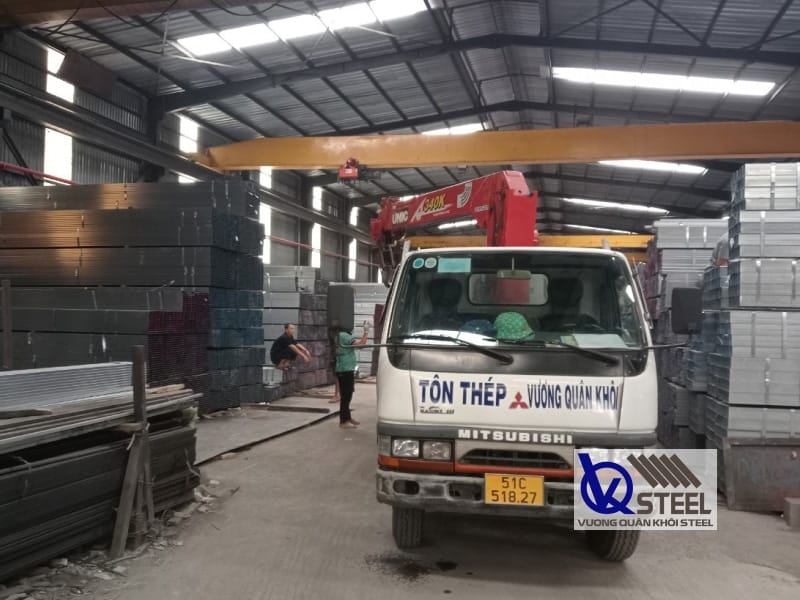Địa chỉ bán sắt hộp 60x60 chĩnh hãng, đảm bảo chất lượng, - Tôn Thép Vương Quân Khôii