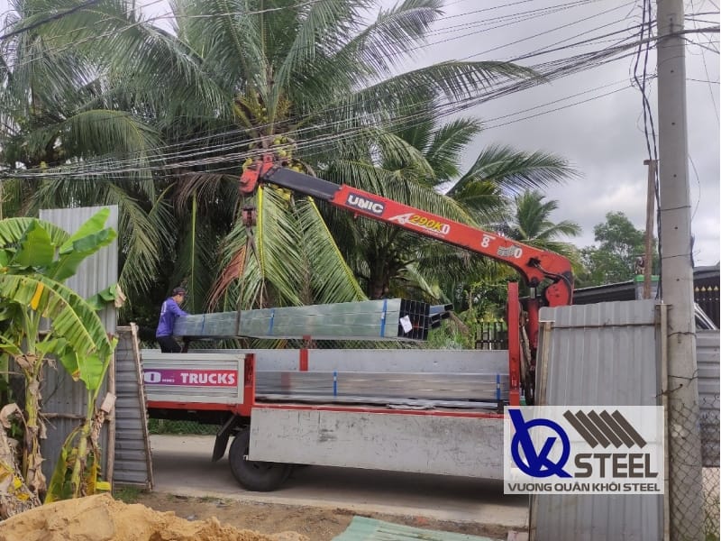 Địa chỉ bán thép hộp uy tín, vận chuyển tận nơi - Vương Quân Khôi