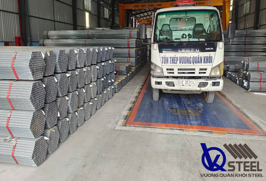 Cung cấp 50 cây ống kẽm Hòa Phát Phi114x3.6ly cho Công ty TNHH Cơ Điện Liên Kết tại Bà Rịa - Vũng Tàu.