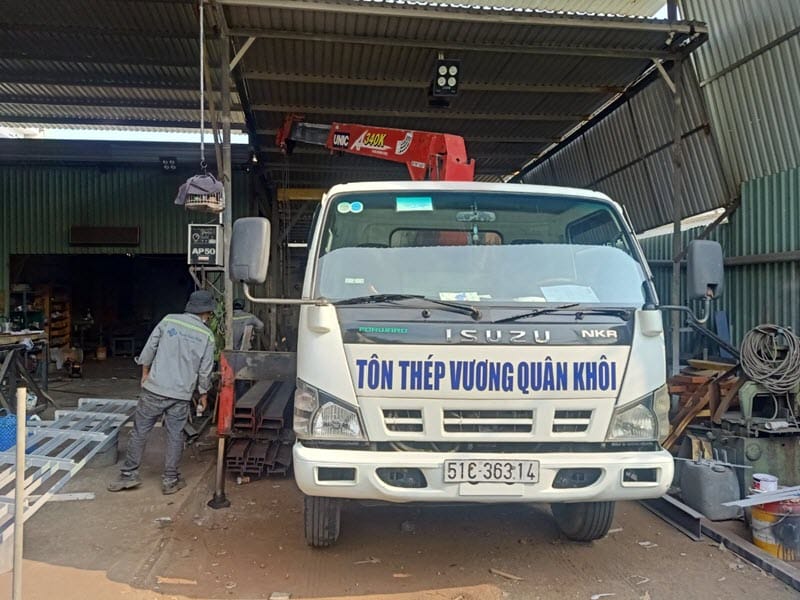 Chọn mua sắt thép chính hãng, giá ưu đãi tại Vương Quân Khôi