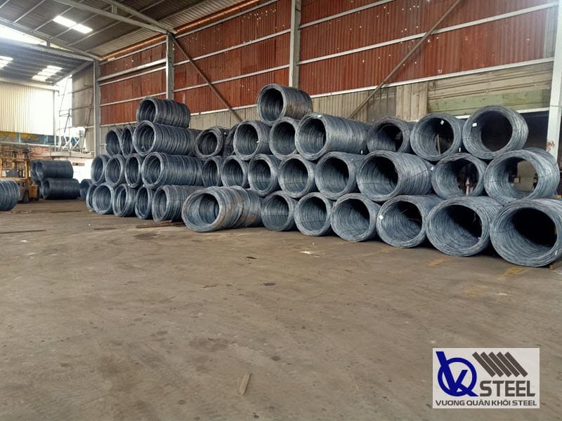 Thép cuộn Việt Nhật tại nhà máy Vương Quân Khôi