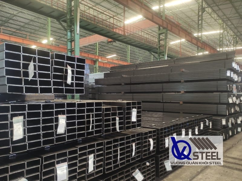 Thép hộp mạ kẽm 40x80 Hòa Phát chống ăn mòn tốt, chịu lực, chịu nhiệt cao