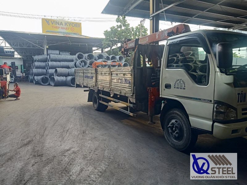 Vương Quân Khôi cung ứng thép Miền Nam chính hãng, giá tốt nhất