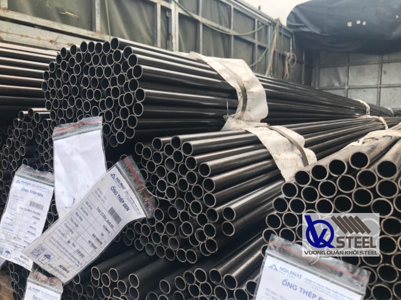 Thép ống đen có khả năng chịu lực tốt, cứng cáp