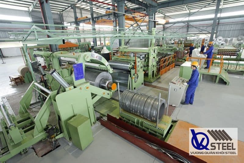 Dây chuyền công nghệ nhà máy thép Việt Úc
