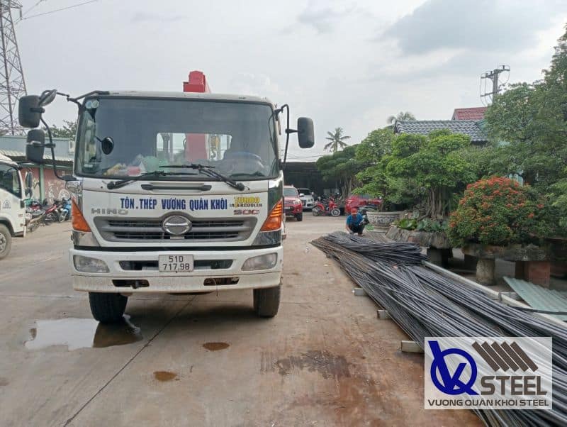 Mua sắt phi 8 chất lượng tại Vương Quân Khôi