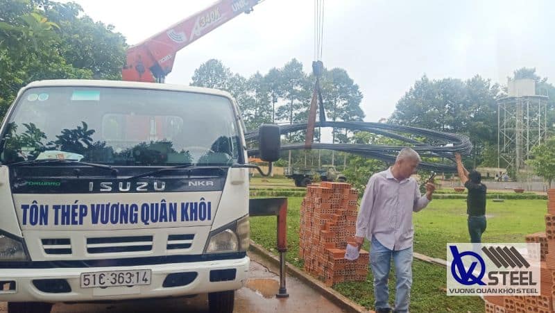 Mua thép Việt Úc chất lượng tại Vương Quân Khôi