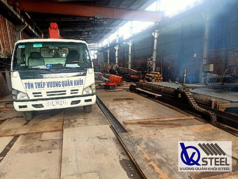 Mua thép tấm mạ kẽm chất lượng cao tại Vương Quân Khôi