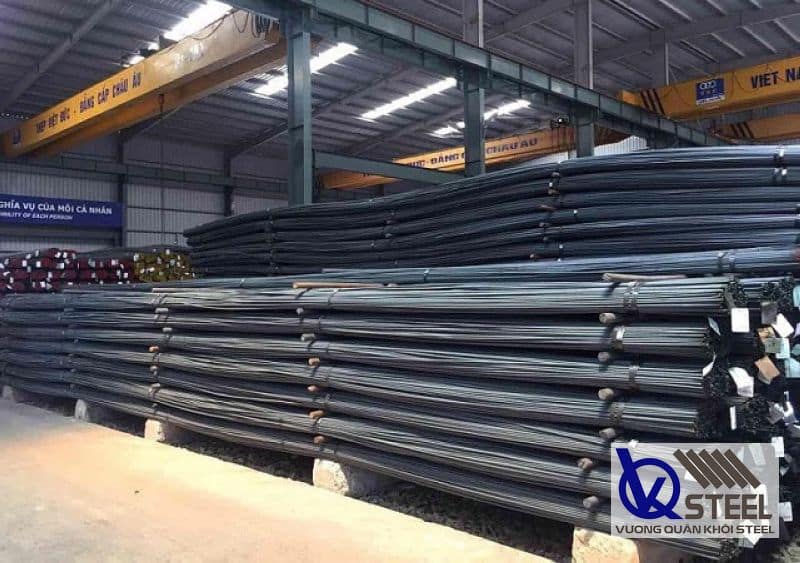 Sắt hi 25 có phần cắt ngang của thép có kích thước là 25mm