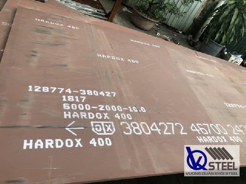 Thép hardox 400