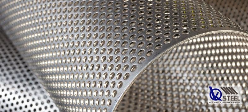 Thông số kỹ thuật tấm sắt đục lỗ