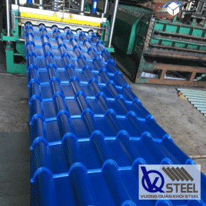 Cập nhật bảng giá tôn giả ngói màu xanh dương mới nhất - Liên hệ ngay Ck 5%